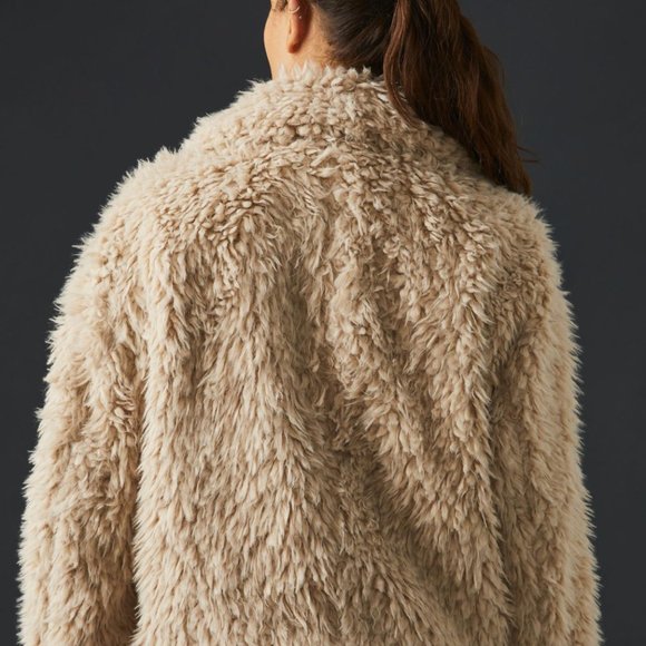 Anthropologie Faux Fur Jacket - Picture 4 of 12